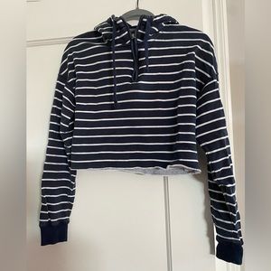 Hollister Cropped Quarter-Zip Hoodie